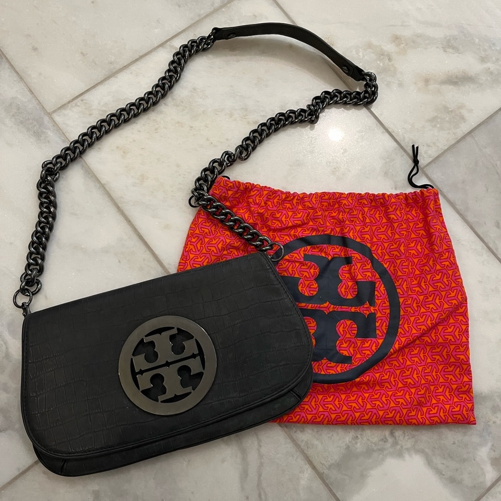 Tory Burch Grey Purse